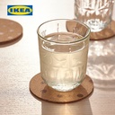 IKEA SOLABBORRE Tatakan Gelas Gabus Berdot 10cm Isi 4Pcs