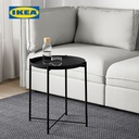 IKEA GLADOM Meja Baki Multifungsi Hitam Bahan Baja 45x53 cm