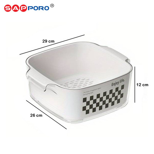 SAPPORO KIRUNA - Kotak Makanan 2 Lapis | Food Containers 2 Layers