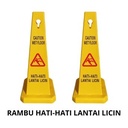 Caution Wet Floor Sign Cone Kerucut 