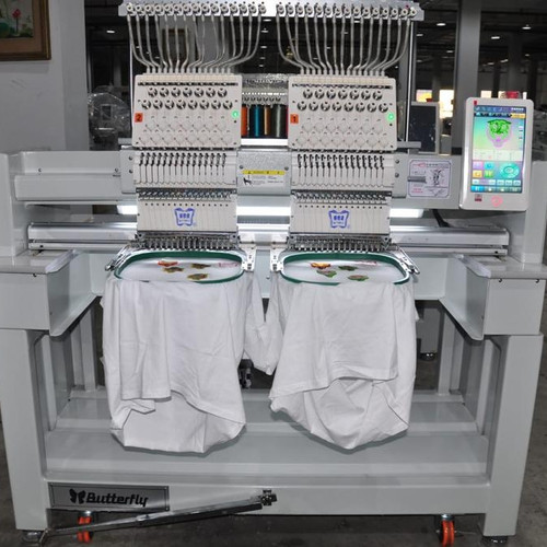 Mesin Bordir Komputer 15 Jarum 2 Kepala BUTTERFLY BT 1502 Mr Muscle
