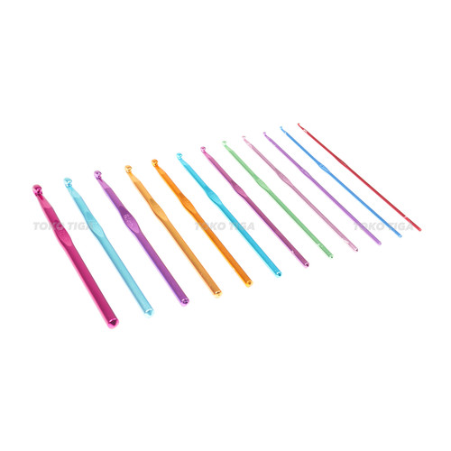 Hak Pen Set / Jarum Rajut Anti Karat / Crochet Hook