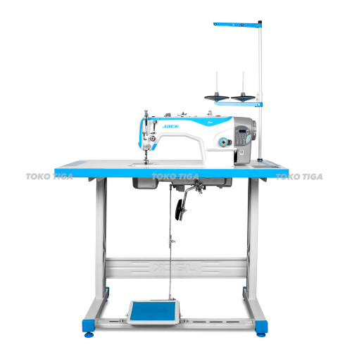 Mesin Jahit Jarum 1 Servo JACK A2S - 4CZ Auto Trimmer + Jahit Label