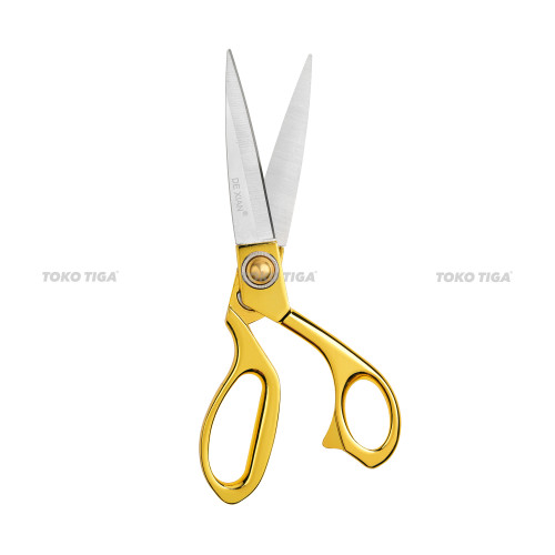 Gunting Emas K36 / Gunting Bahan Kain Tailoring Scissors 8 Inch DeXian
