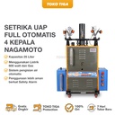 Setrika Uap Full Otomatis 4 Kepala / Steam Boiler Full Auto NAGAMOTO