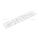 Penggaris Patchwork Quilting Every Angle Ruler (QTSKEA1)