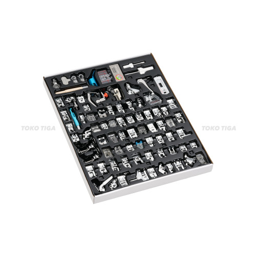Sepatu 82 pcs Mesin Jahit Portable - Sepatu Set 82 pcs Multifungsi