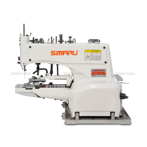 Mesin Jahit Pasang Kancing Silang SIMARU SM1377 / SM 1377 Industrial