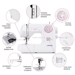 Mesin Jahit JAGUAR 179 + Meja Tambahan (Portable Multifungsi)