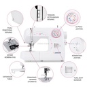 Mesin Jahit JAGUAR 179 + Meja Tambahan (Portable Multifungsi)