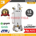 Setrika Uap - Steam Boiler Laundry Otomatis 15 Liter NAGAMOTO GB-17M