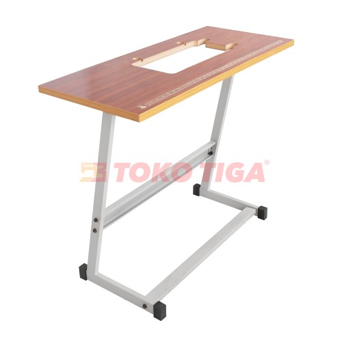 Meja Mesin Jahit Traditional Klasik - Semi Portable - Flatbed