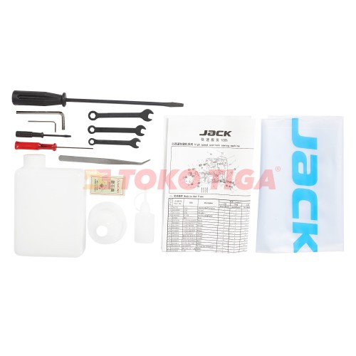 Mesin Obras 4 Benang JACK JK-E4-4 / JKE4-4 Servo Direct Drive Motor