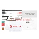 Mesin Neci SINGER 323D-132M-015 - Obras Neci / Som 3 Benang Industrial
