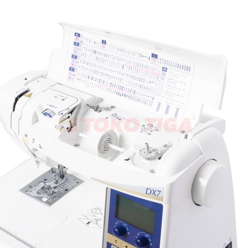 JUKI HZL DX-7 Mesin Jahit dan Quilting Computerised Portable