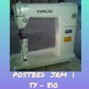 Mesin Jahit Post Bed / Pos Bed / Tungku Jarum Satu - TYPICAL (TY-810)