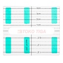 Freemo Ruler Template / Penggaris Quilting Multifungsi (KF-2201)