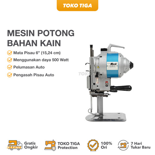Mesin Potong Bahan Kain KM 6 / Straight Knife Cutting- KM AUV (China)