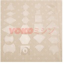 Quilting Template / Penggaris Patchwork Set 54 Pcs - QR-54
