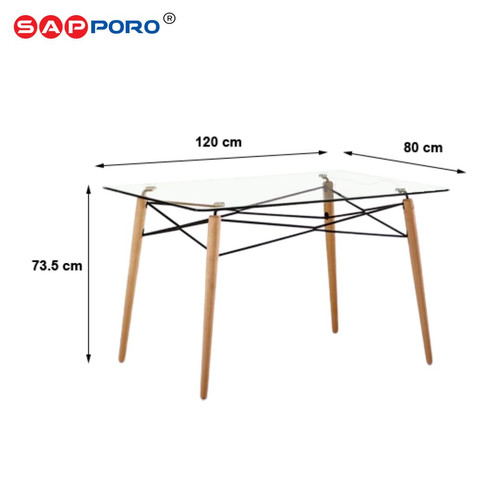 SAPPORO ALVIE - Meja Makan Set | Dining Set