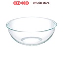AZKO Culinart 2.4 ltr Mangkuk Adonan Kaca Mangkok Baskom Adonan Food Grade Dough Mixing Bowl Wadah Hidangan Peralatan Masak Perlengkapan Dapur