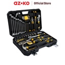 AZKO Krisbow Set Perkakas Mekanik Multifungsi Kotak Penyimpanan Multipurpose Hand Tool Set Alat Perkakas Pertukangan Peralatan Otomotif Bengkel Home Improvement