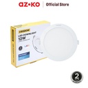 AZKO Krisbow Lampu Downligth Slim Inbow Lampu Sorot Ceiling Light Peralatan Elektronik Lampu Plafon