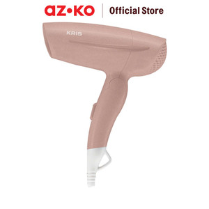 AZKO Kris 600 watt Hair Dryer Travel - Pink Alat Pengering Rambut Hair Styler Elektronik Kecantikan