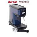 AZKO Ariete Espresso Maker 15 Bar - Hitam Mesin Pembuat Kopi Peralatan Minum Espresso Machine