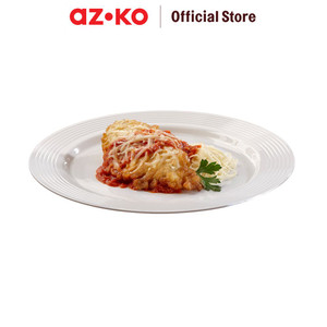AZKO Kris Set 12 Pcs Piring Sekali Pakai Disposable Plate Wadah Makan Peralatan Makan