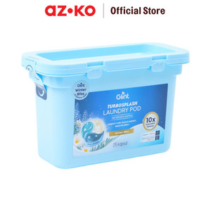 AZKO Glint Set 25 Pcs Winter Bliss Detergen Kapsul Laundry Pod Capsule Detergent Deterjen Pewangi Dan Pelembut Pakaian