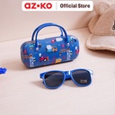 AZKO Ataru Kacamata Anak Dengan Case Car Kacamata Hitam Kids Kid Sunnies Eyewear Aksesoris Fashion Anak Anak