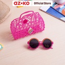 AZKO Ataru Kacamata Sunglasess Anak Rainbow - Pink Kacamata Hitam Kids Kid Sunnies Eyewear Aksesoris Fashion Anak Anak