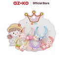 AZKO Ataru Set 10 Pcs Ikat Rambut Anak Bunny Hair Tie Aksesoris Karet Rambut Cewek Iket Rambut Wanita