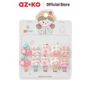 AZKO Ataru Set 10 Pcs Jepit Rambut Anak Hair Tie Aksesoris Karet Rambut Cewek Hair Clip Aksesoris Jepitan Cewek Aksesori Kepala