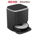 AZKO Klaz Vacuum Cleaner Robotik Auto Empty - Hitam Alat Pembersih Vakum Nirkabel Cleaning Tool Mesin Vacuum Cleaner Peralatan Kebersihan Penyedot Kotoran