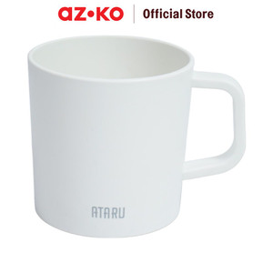 AZKO Ataru Tempat Sikat Gigi - Putih Toothbrush Holder Organizer Alat Pembersih Gigi Wadah Odol Aksesoris Kamar Mandi