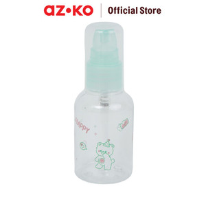 AZKO Ataru 50 ml Botol Cairan Spray Pet Printed Travel Bottle Wadah Hand Sanitizer Parfum Spray Serbaguna Perlengkapan Traveling