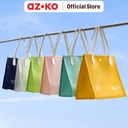AZKO Ataru Pouch Jelly Dengan Handle Random Tas Makeup Dan Skincare Organizer Alat Dandan Storage Bag