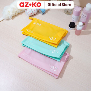 AZKO Ataru Ukuran S Pouch Jelly Random Tas Makeup Dan Skincare Organizer Alat Dandan Storage Bag