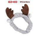 AZKO Ataru Bando Deer - Abu-Abu Headband Aksesoris Rambut Bandana Wanita Women Accessories Hiasan Kepala