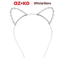 AZKO Ataru Bando Cat Ear Random Headband Aksesoris Rambut Bandana Wanita Women Accessories Hiasan Kepala