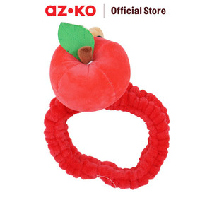 AZKO Ataru Bando Apple - Merah Headband Aksesoris Rambut Bandana Wanita Women Accessories Hiasan Kepala