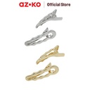 AZKO Ataru Jepit Rambut Wave - Silver/Gold Hair Clip Aksesoris Jepitan Cewek Penjepit Hiasan Rambut Wanita Aksesori Kepala