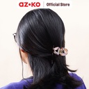 AZKO Ataru Jepit Rambut Twisted Iridescent - Pink Hair Clip Claw Aksesoris Jepitan Cewek Penjepit Hiasan Rambut Wanita Aksesori Kepala