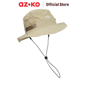 AZKO Ataru Topi Bucket Dengan Strap - Krem Beige Aksesoris Kepala Bucket Hat Topi Stylish Unisex Serbaguna Aksesoris Fashion Pria Wanita