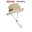 AZKO Ataru Topi Bucket Dengan Strap - Krem Beige Aksesoris Kepala Bucket Hat Topi Stylish Unisex Serbaguna Aksesoris Fashion Pria Wanita
