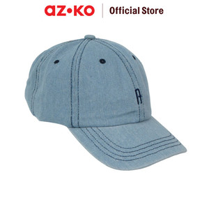 AZKO Ataru Topi Baseball A Denim - Biru Muda Aksesoris Kepala Baseball Cap Topi Stylish Unisex Serbaguna Fashionable Hat Aksesoris Fashion Pria Wanita
