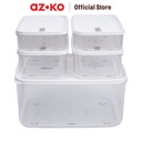 AZKO Picas Set 5 Pcs Wadah Makanan Food Container Kotak Makan Food Grade Serbaguna Tempat Makanan Food Storage Kitchenware