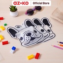 AZKO Ataru 18X20 cm Set 3 Pcs Plastik Pembungkus Makanan Zipper Dog packaging pembungkus makanan kantong pengemas food packing